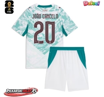 Portugalia Joao Cancelo #20 Koszulka Wyjazdowa dzieci MŚ 2026 Krótki Rękaw (+ krótkie spodenki)